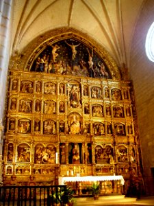 La Puebla de Arganzon - Nuestra Señora de la Asuncion, retablo mayor 06