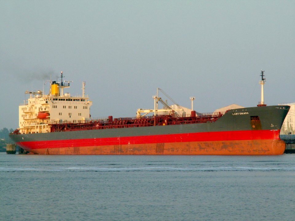 Lady Chiara IMO 8406327 at the '5e Petroleumhaven', Port of Rotterdam, Holland 25-Jun-2006