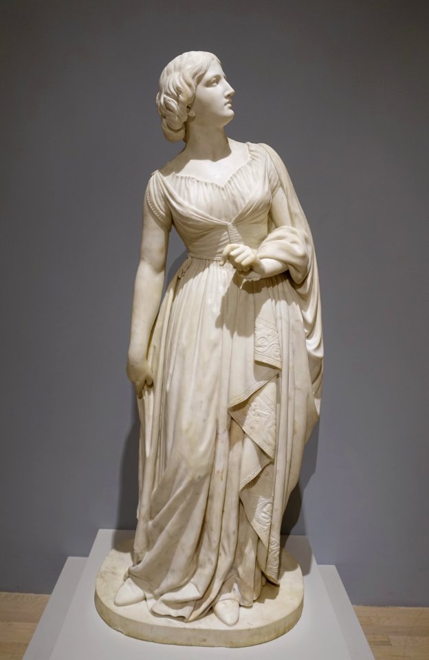 Lady Godiva by Anne Whitney, c. 1861-1864, marble - Dallas Museum of Art - DSC04778