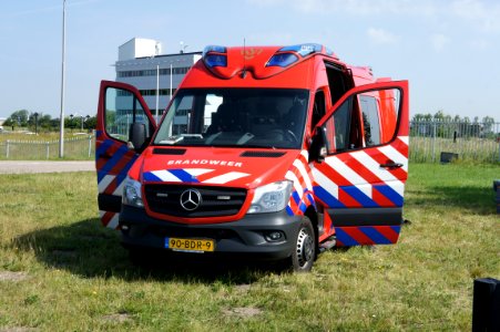 Ladderwagen Brandweer Velsen Waterongevallen pic2
