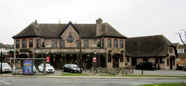 Ladies Mile Inn, Ladies Mile Road, Patcham (December 2016) (2)