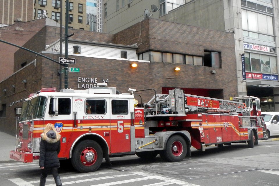 Ladder 5 FDNY on 8th Av 48th St jeh