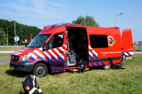 Ladderwagen Brandweer Velsen Waterongevallen pic1