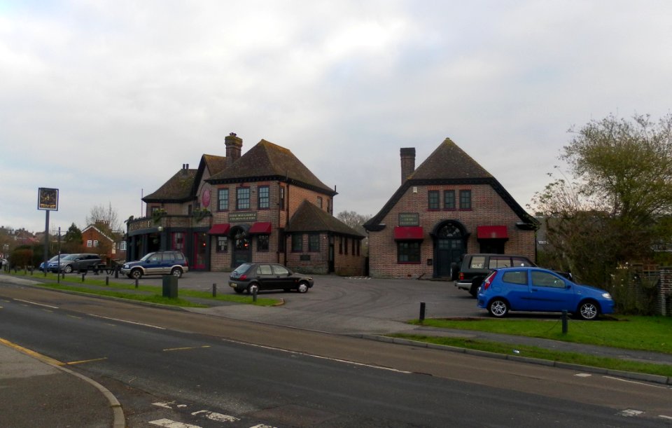 Ladies Mile Pub, Ladies Mile Road, Patcham (December 2012)