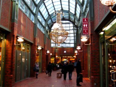 Ladenzeile im Hanse-Viertel Hamburg
