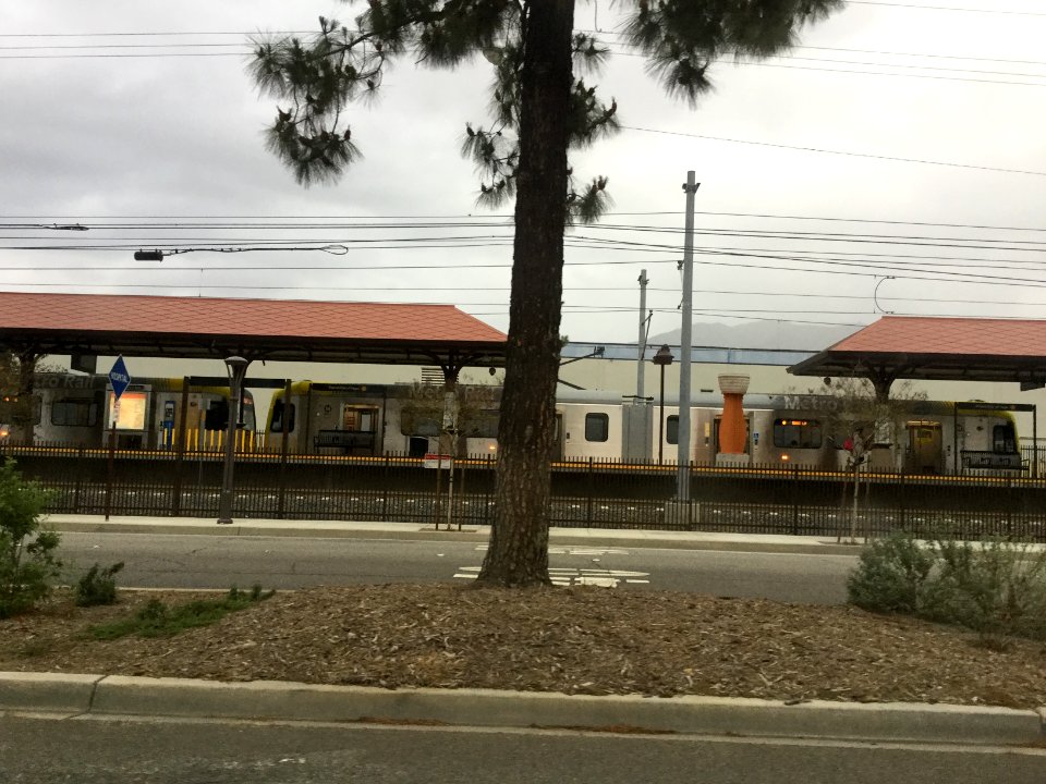 LACTMA Gold Line Duarte Station 