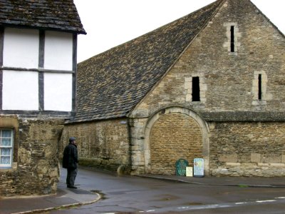 Lacock, street corner