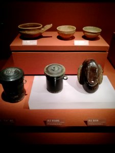 Lacquer wares, Western Han, Hunan Museum, excavated in 1995 in Yongzhou