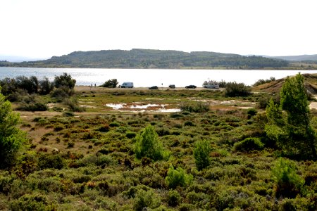 Lac des Capelles hill view