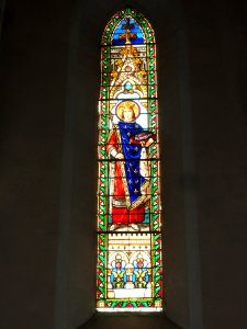 Labenne (Landes) église Saint Nicolas, vitrail 06