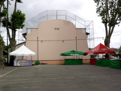 Labenne (Landes) pelota court