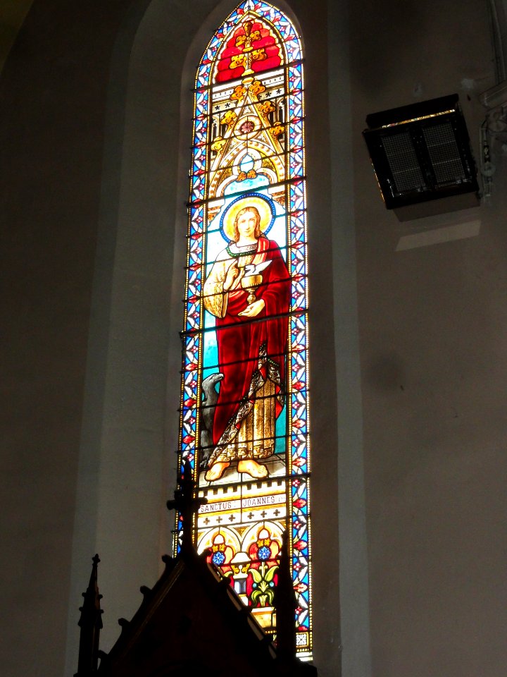 Labenne (Landes) église Saint Nicolas, vitrail 07