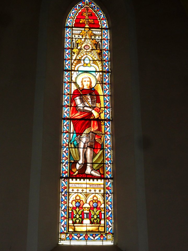 Labenne (Landes) église Saint Nicolas, vitrail 03