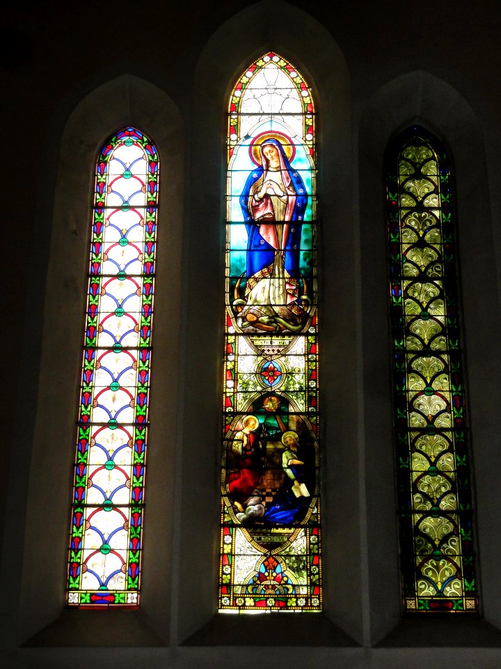 Labenne (Landes) église Saint Nicolas, vitrail 02