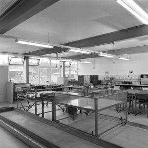 Laboratoria, onderzoeken, bakken, elektrolyt, Bestanddeelnr 167-1131