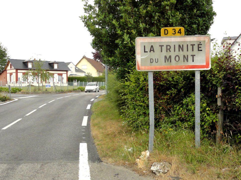 La Trinité-du-Mont (Seine-Mar.) entrée