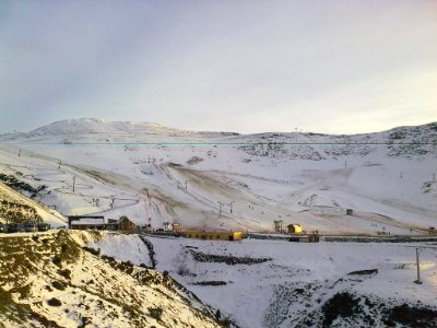 La station de ski Hautacam (dep.65)