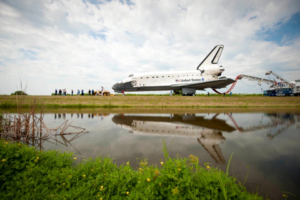 Post-flight rolling astronaut