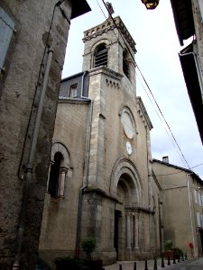 La Salvetat-sur-Agout (Hérault, Fr) église St.Etienne (bourg) façade