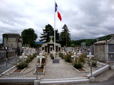 La Salvetat-sur-Agout (Hérault, Fr) cimetière de guerre