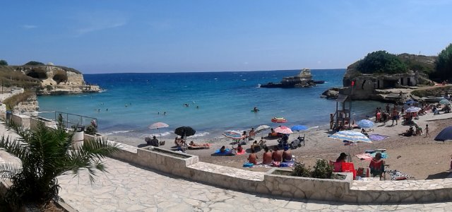 La spiaggia di sant'Andrea