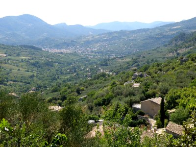 La Roche-sur-le-Buis Du château vers Buis-les-Baronnies