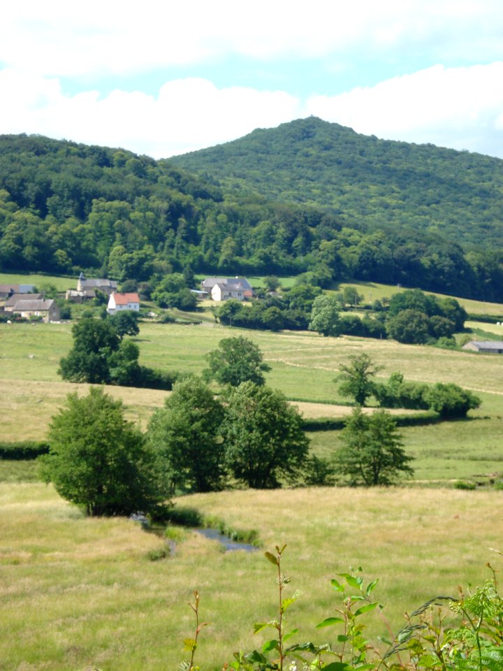 La Roche (rivière), St.Gengoult (hameau) et le Mont Touleur