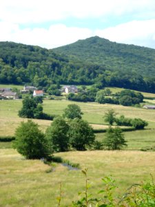 La Roche (rivière), St.Gengoult (hameau) et le Mont Touleur