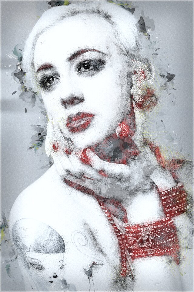 Beauty fashion girl