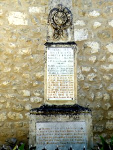 La Roche-sur-le-Buis Monument aux morts