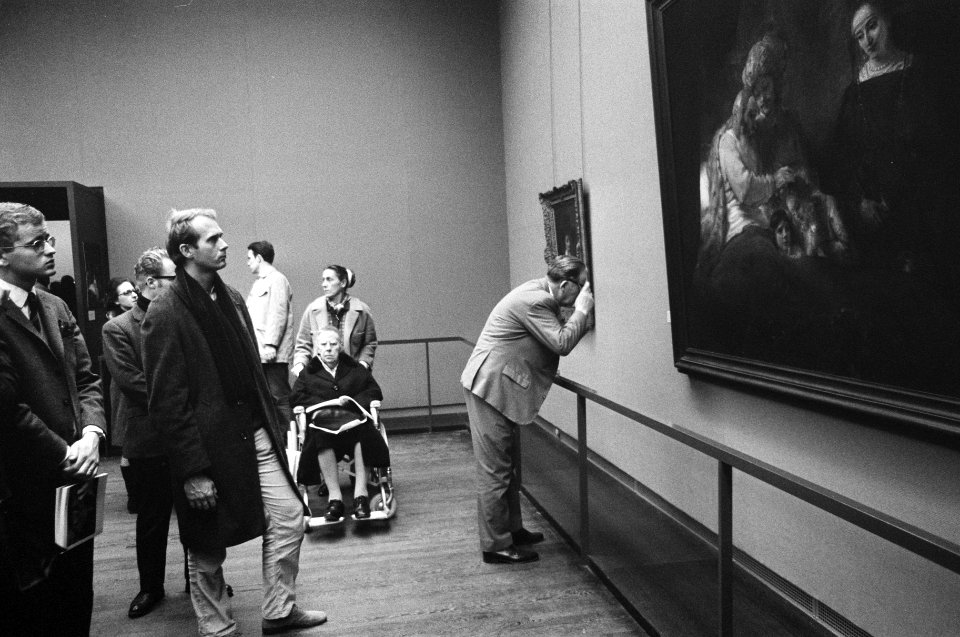 Laatste dag van Rembrandt-tentoonstelling in Rijksmuseum Amsterdam, Bestanddeelnr 923-0627