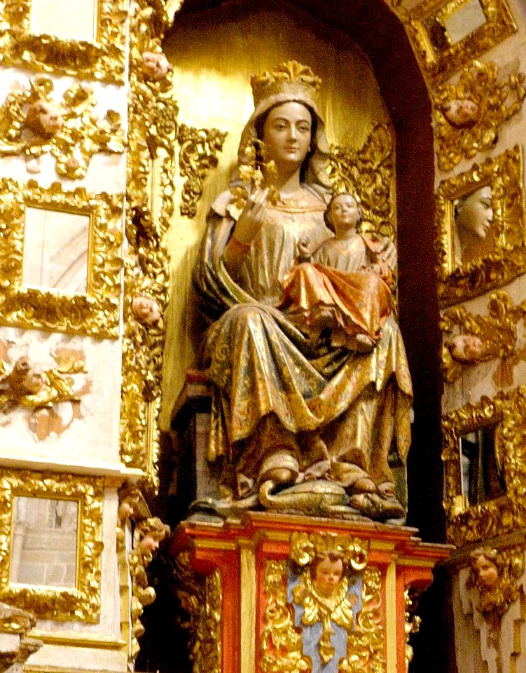 La Vid - Monasterio de Santa María, retablo mayor 03