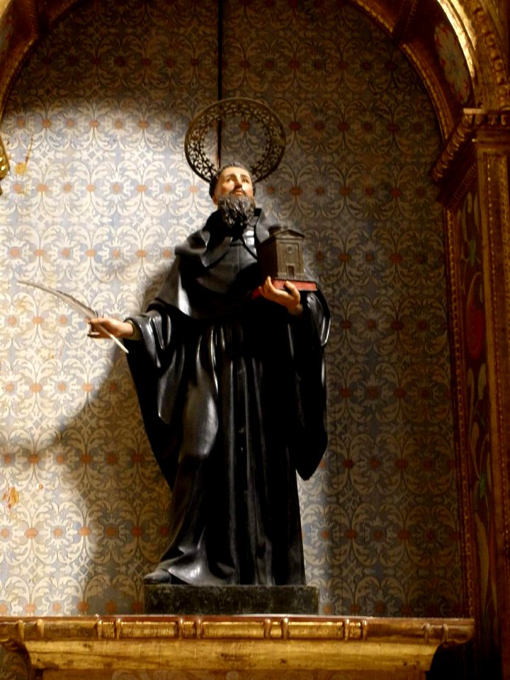 La Vid - Monasterio de Santa María, interior de la iglesia 07
