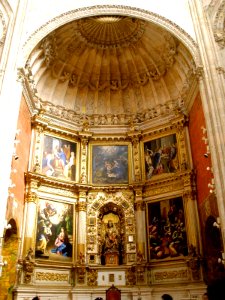 La Vid - Monasterio de Santa María, retablo mayor 01