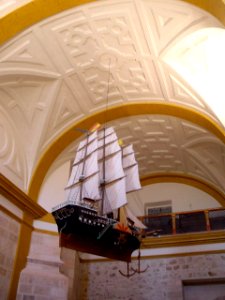 La Vid - Monasterio de Santa María, interior de la iglesia 02