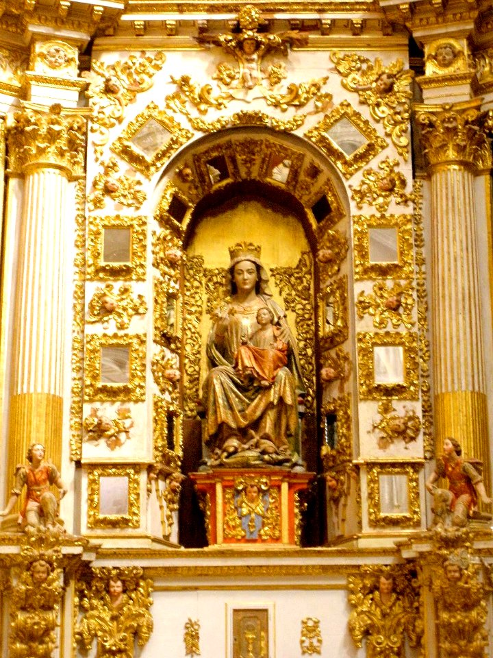 La Vid - Monasterio de Santa María, retablo mayor 02