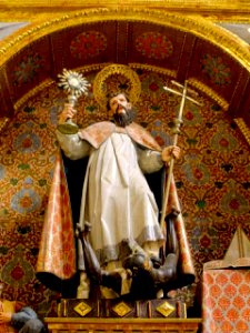 La Vid - Monasterio de Santa María, interior de la iglesia 03