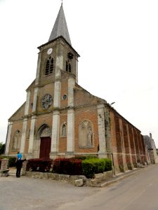 La Ville-aux-Bois-lès-Dizy (aisne) Église Saint-Fiacre-et-Saint-Blaise (02)