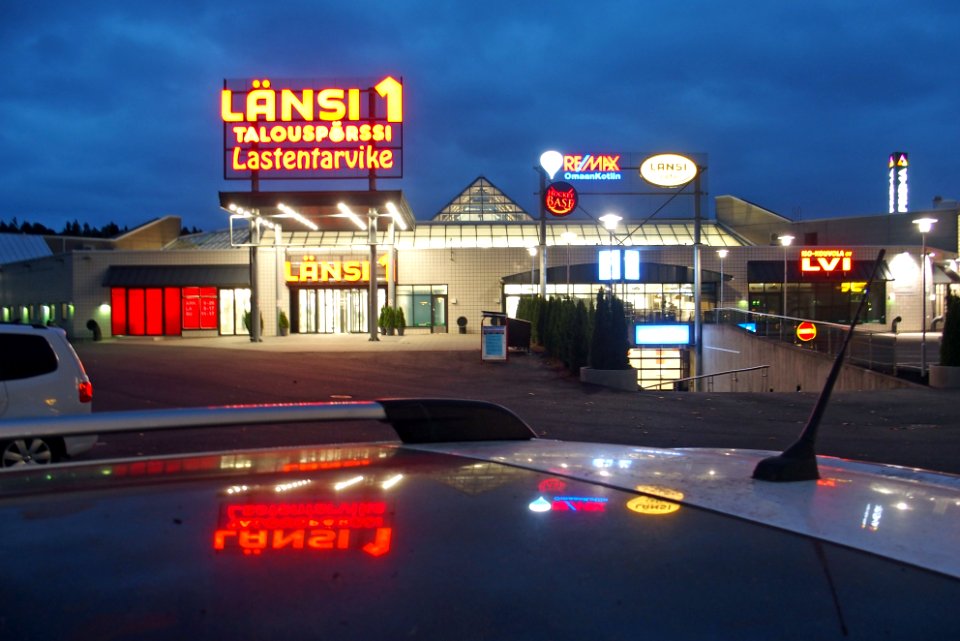 Länsikeskus shopping centre Turku Finland