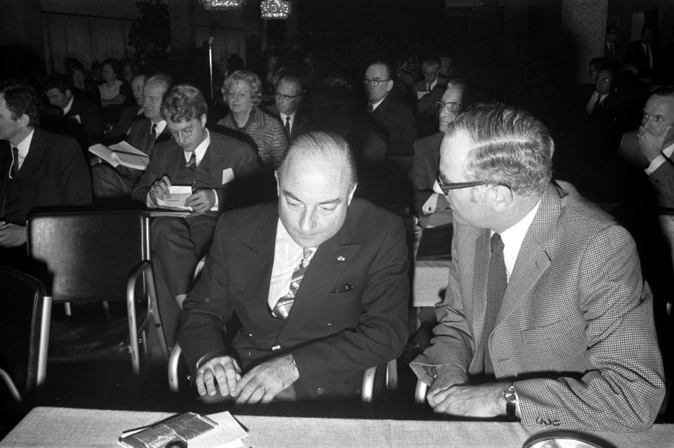KVP partijraad bijeen, Rotterdam, Bestanddeelnr 925-1846