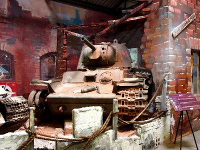 KV1 in the Musée des Blindés, France