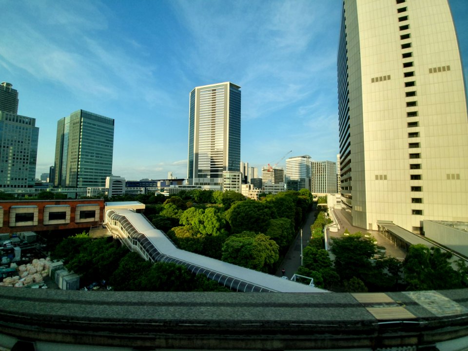 Kyushibarikyu seen from monorail