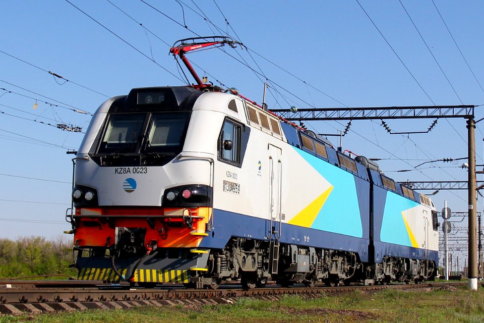 KZ8A-0023, Казахстан, Карагандинская область, станция Кокпекты (Trainpix 163890)