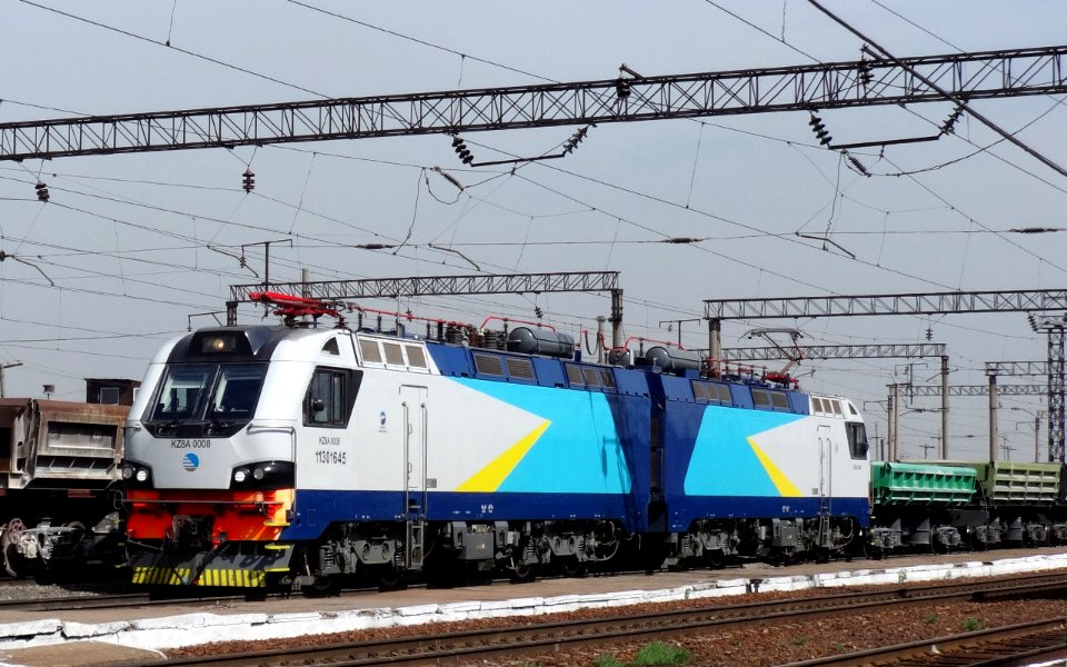 KZ8A-0008, Казахстан, Карагандинская область, станция Жана-Караганды (Trainpix 131278)