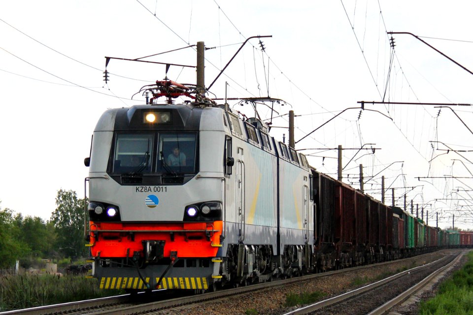 KZ8A-0011, Казахстан, Карагандинская область, перегон Жана Караганды - Майкудук (Trainpix 164529)