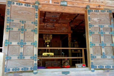Kyozo (former sutra repository) - Chusonji, Hiraizumi, Iwate - DSC04970