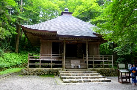 Kyozo (former sutra repository) - Chusonji, Hiraizumi, Iwate - DSC04963