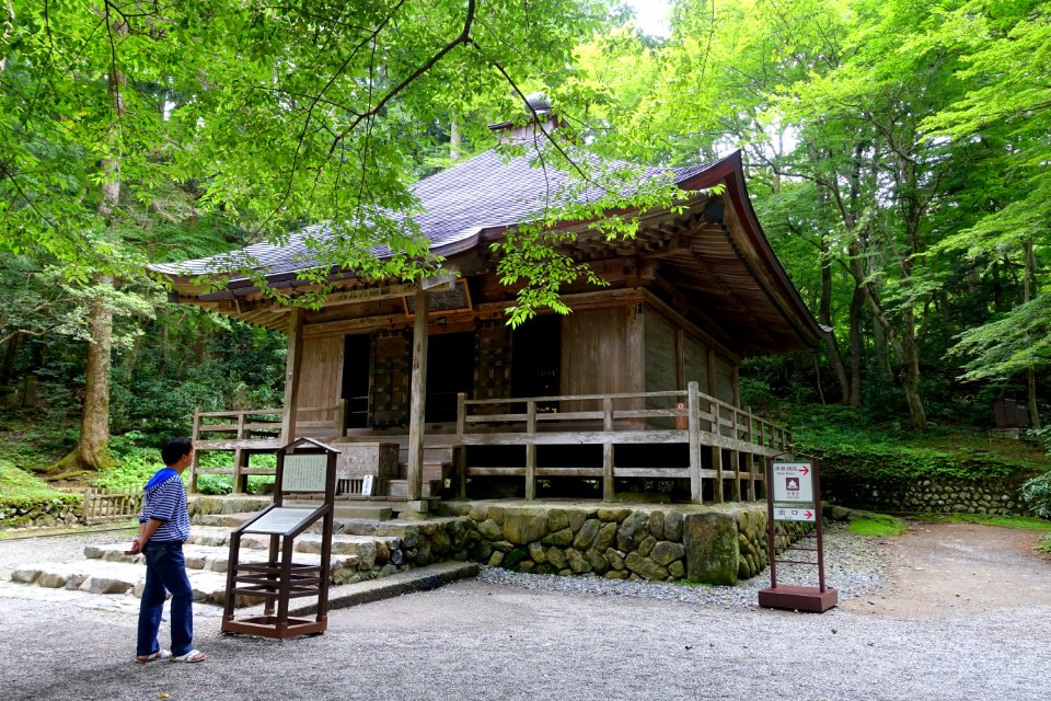 Kyozo (former sutra repository) - Chusonji, Hiraizumi, Iwate - DSC04976