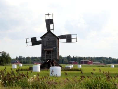 Kyrön tuulimylly Lumijoki 20210707