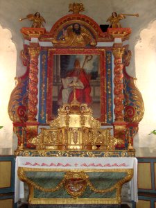 L'Hôpital-Saint-Blaise (Pyr-Atl, Fr) retable